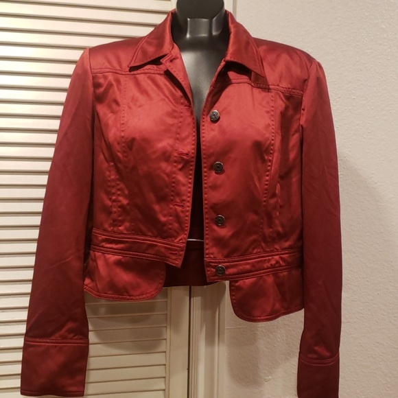 Philosophy by Alberta Ferretti Satin Jacket - Picture 2 of 7